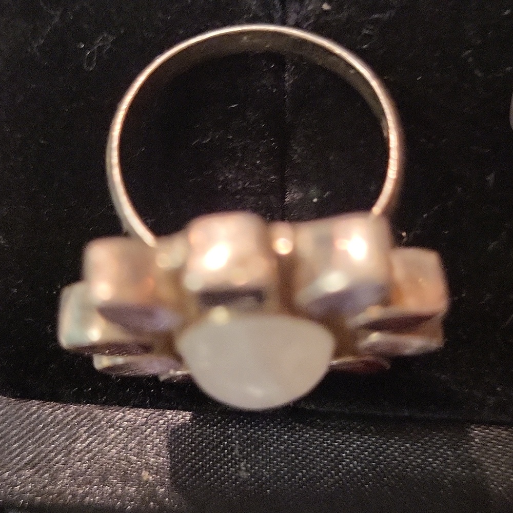 Sterling Silver Moonstone Ring - image 4